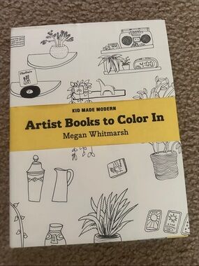 Artist Books to Color In — (Megan Whitmarsh)
